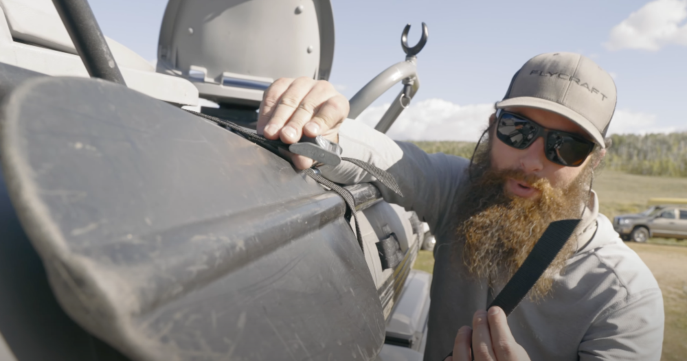 VIDEO: How to strap your Flycraft boat to the roof of your vehicle