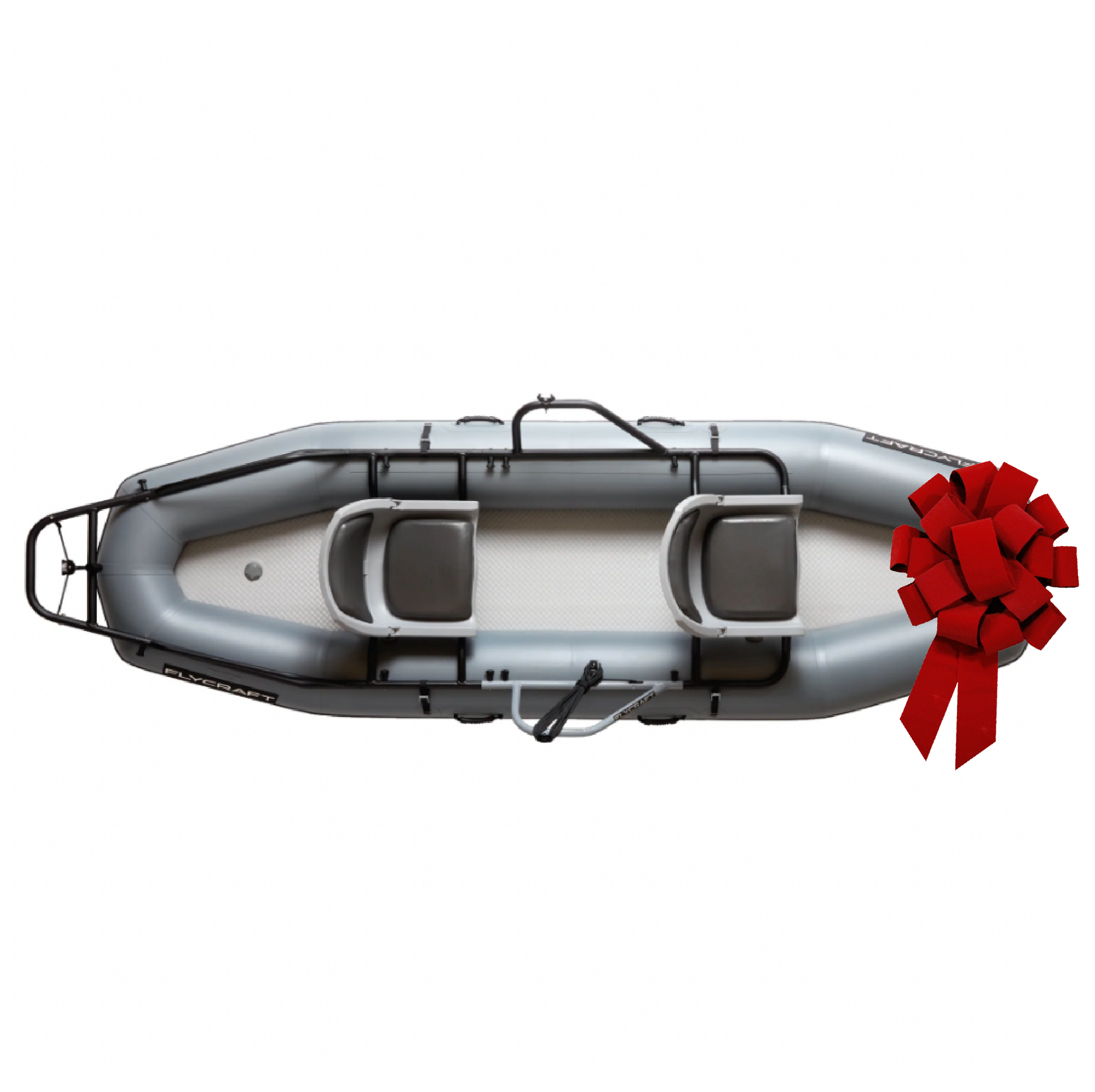 Flycraft’s Inflatable Fishing Boat: Stealth Base Package (2-Man)