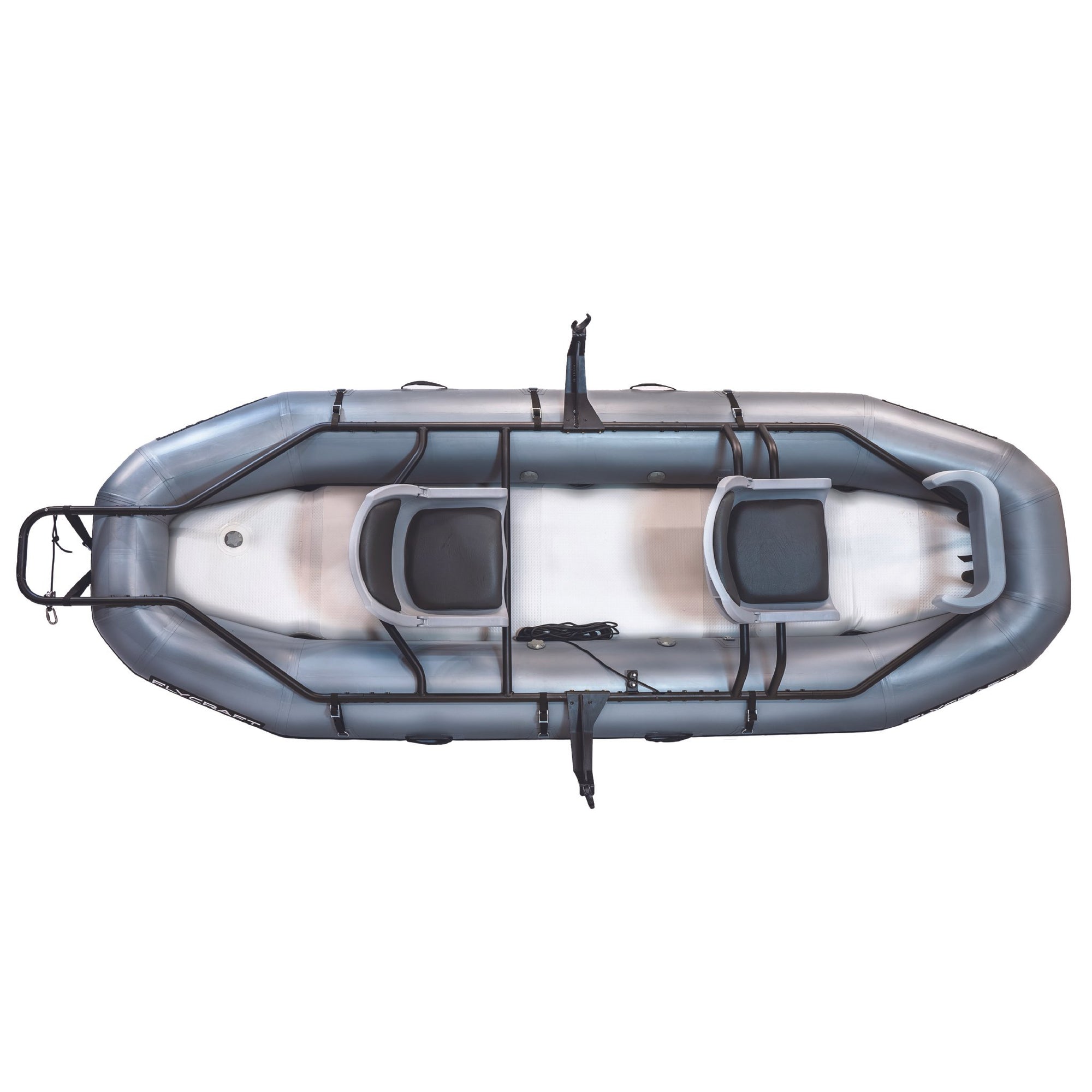 Flycraft's Inflatable Fishing Boat: X Base Package (2 or 3-Man