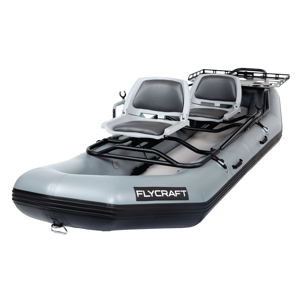 Flycraft’s Inflatable Fishing Boat: Stealth Fisherman Package (2-Man)