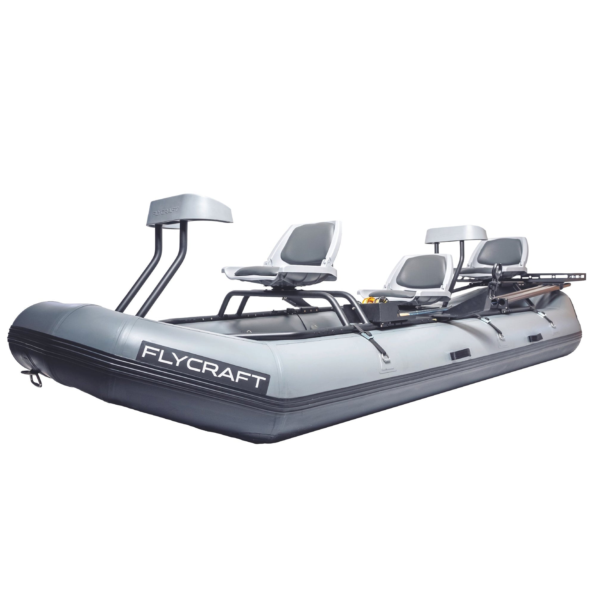 Flycraft's Inflatable Fishing Boat: Guide Pro Package (3-Man) - FLYCRAFT USA