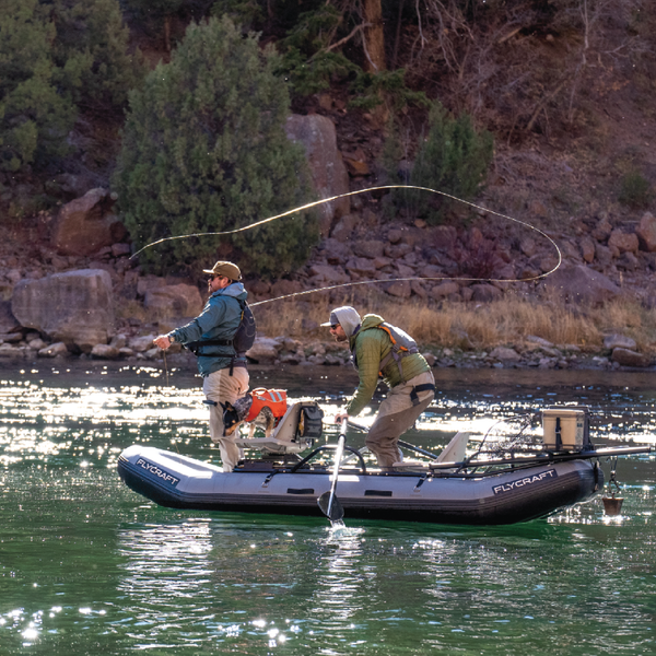 Best Inflatable boat for fishing | Stealth 2.0 Base Package - FLYCRAFT USA