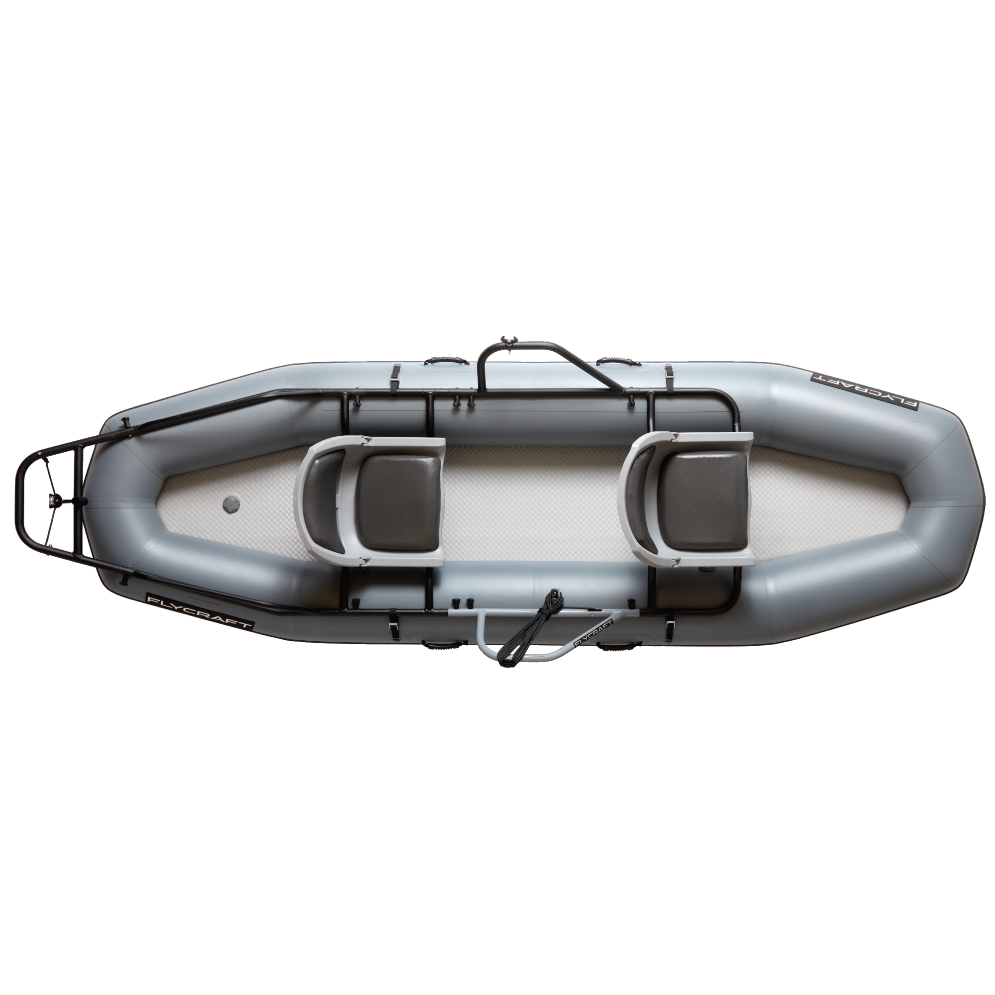 Flycraft’s Inflatable Fishing Boat: Stealth Base Package (2-Man)
